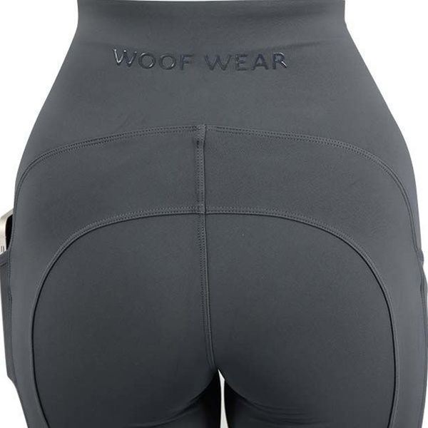 Woof Wear Womens Original Knee Patch Riding Tights WA0010 - Slate